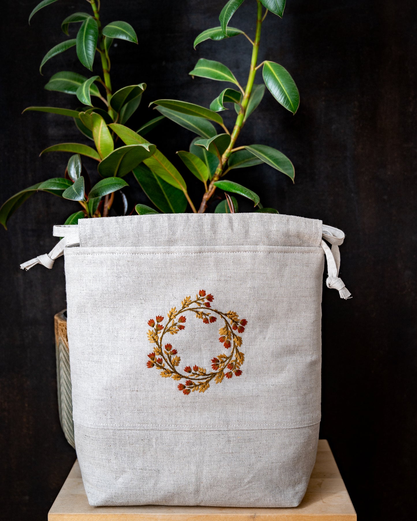 Autumn wreath bag