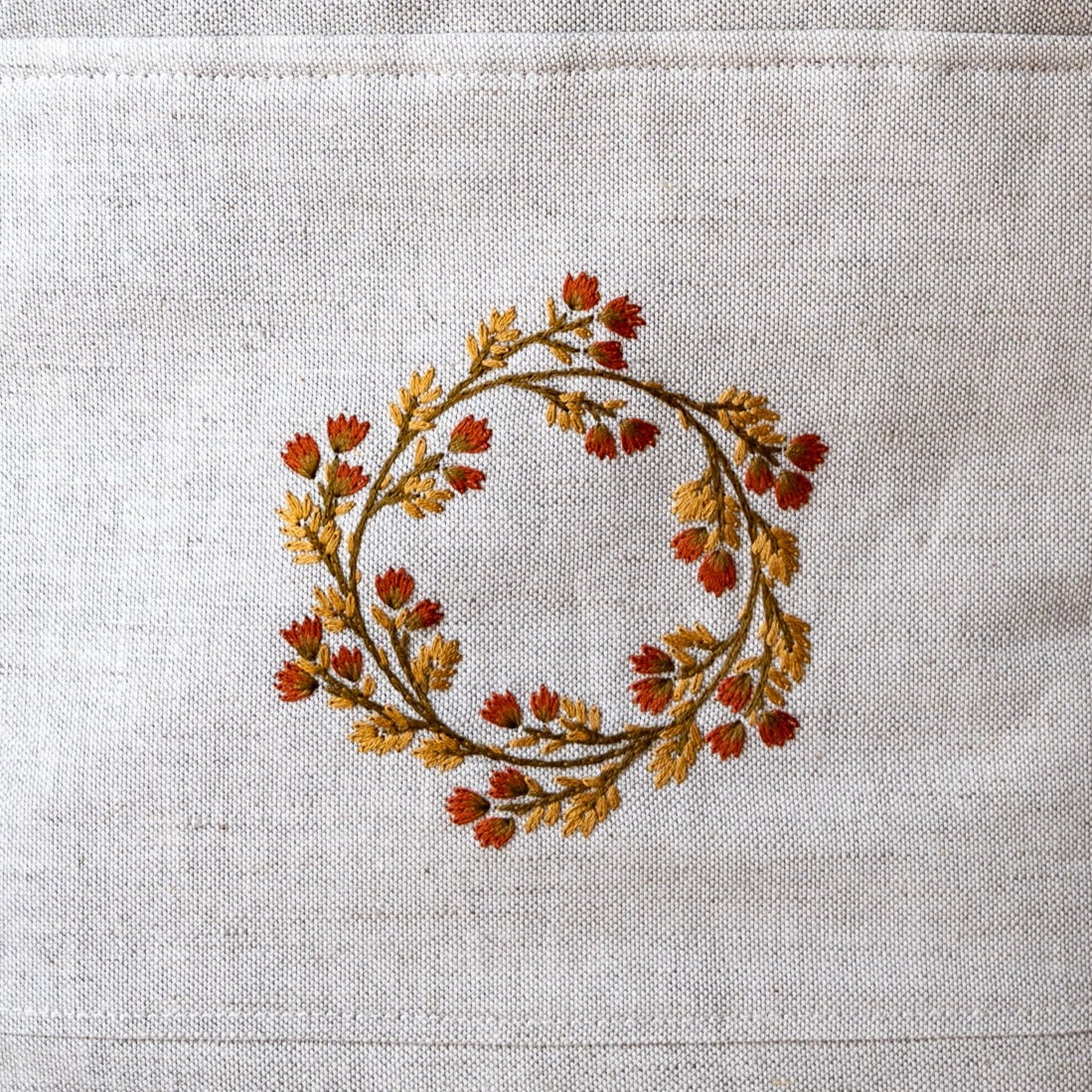 Autumn wreath bag
