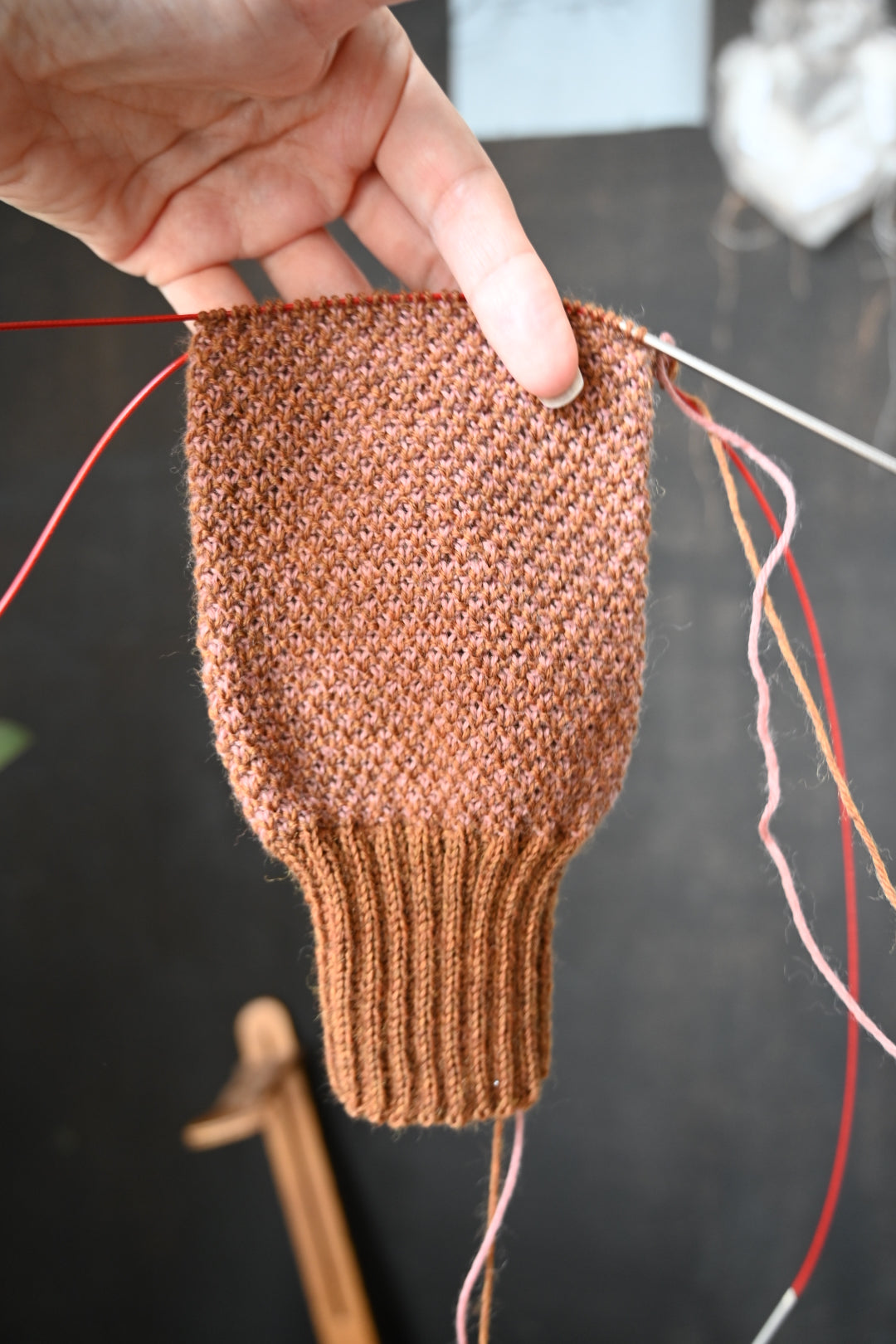 Socks knitting pattern |Birch Seed Socks| PDF file