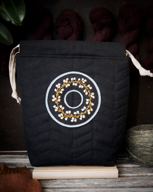 Quilted wreath large