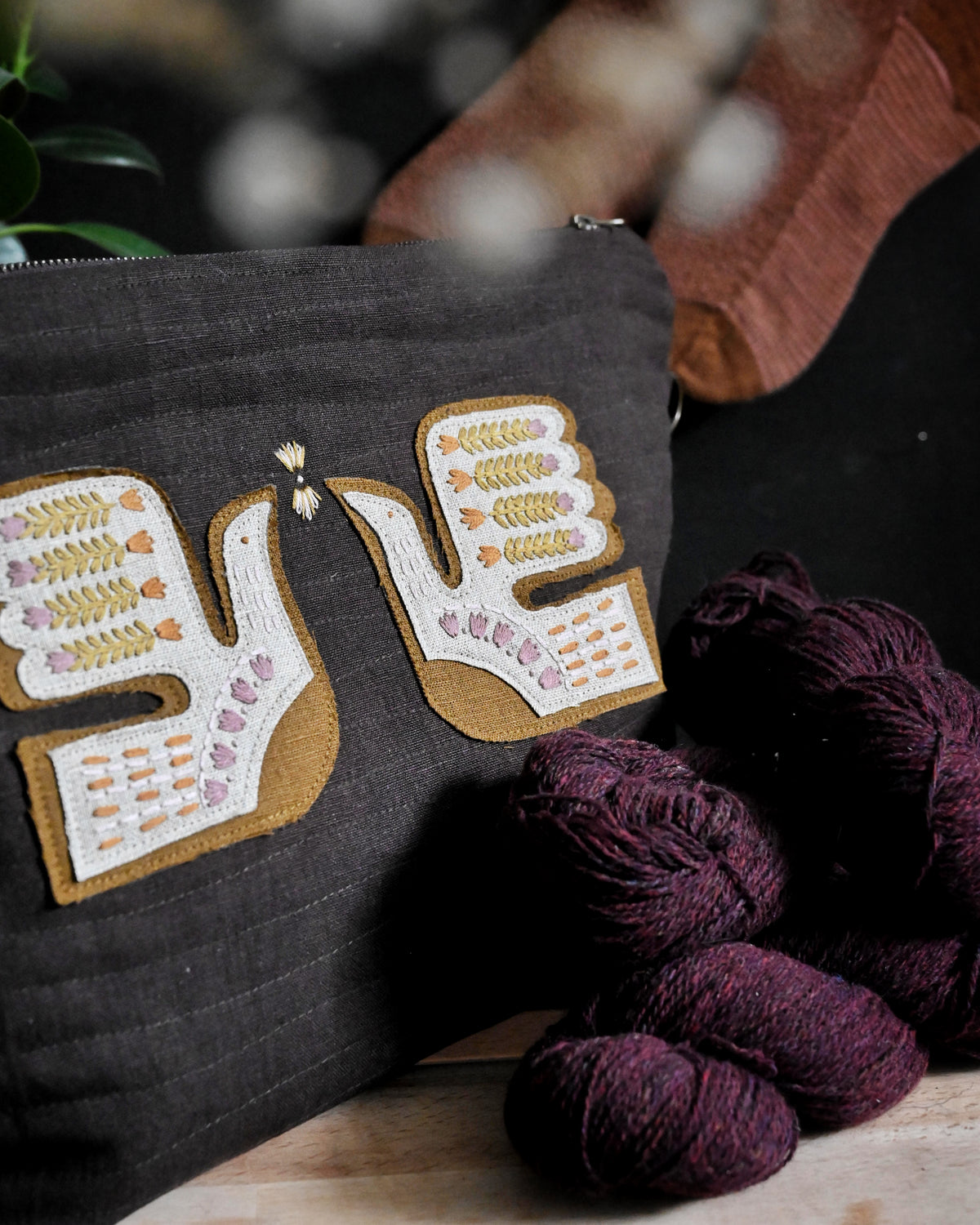 Golden Conversation bag