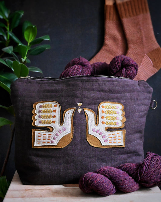 Golden Conversation bag