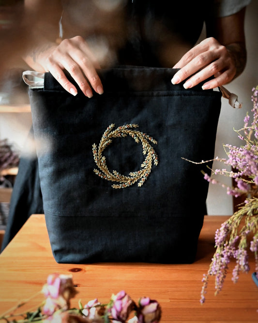 Yule wreath large bag