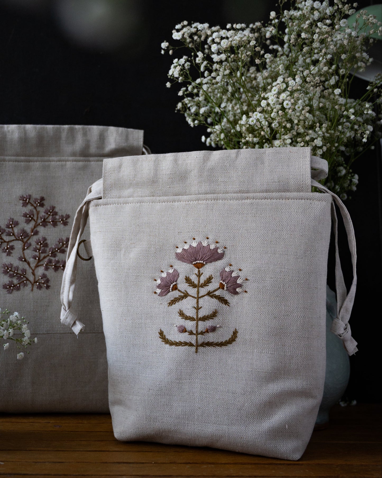 Marigold purple small bag