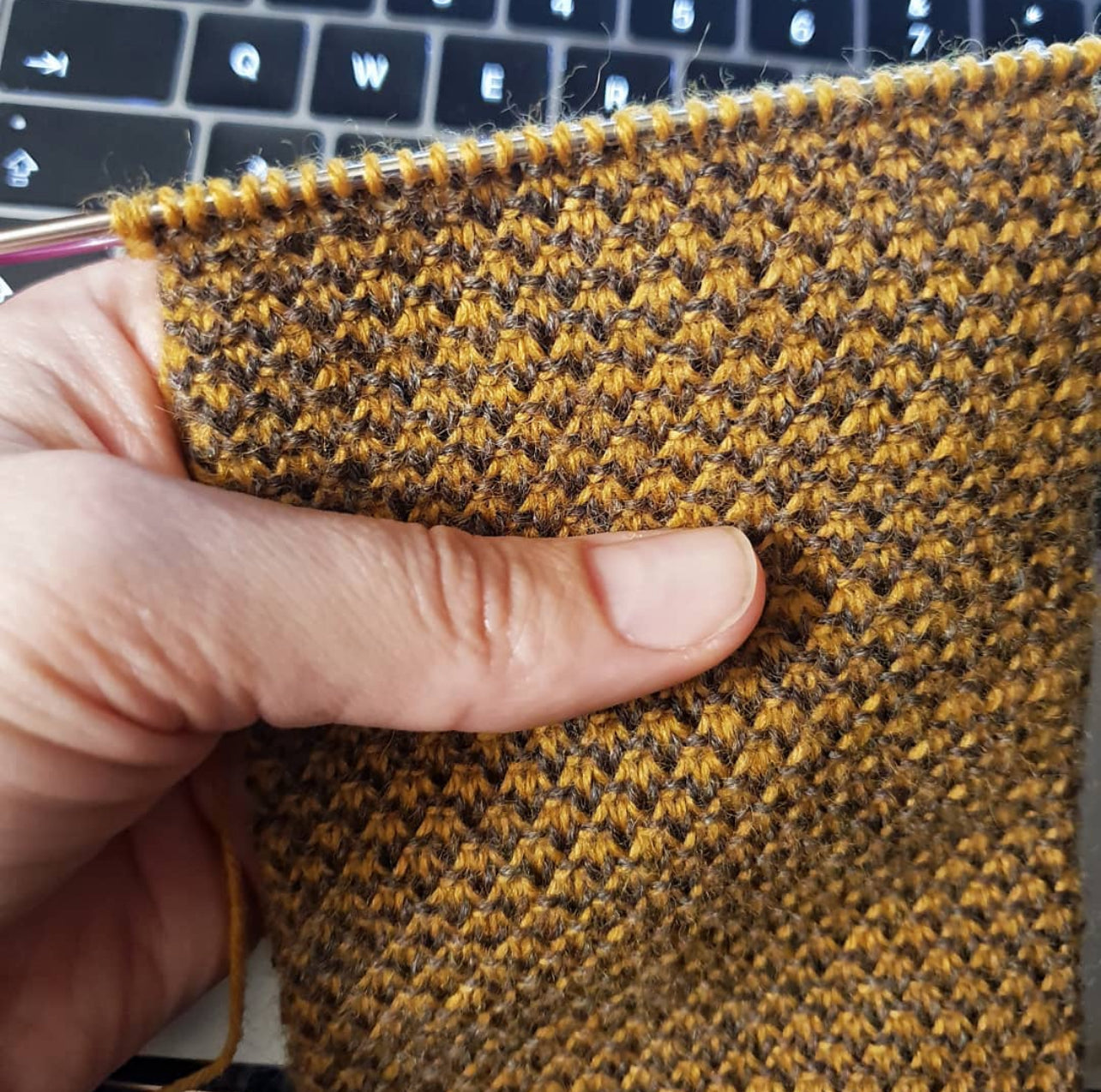 Socks knitting pattern |Birch Seed Socks| PDF file