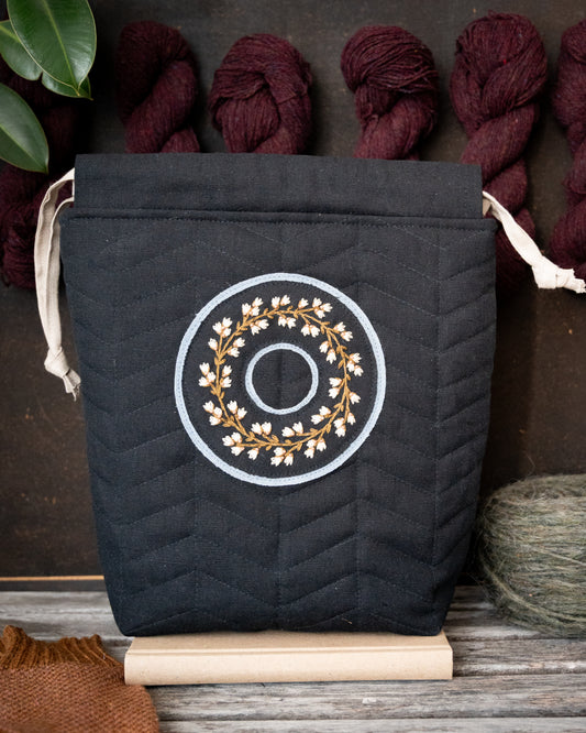 Quilted wreath large