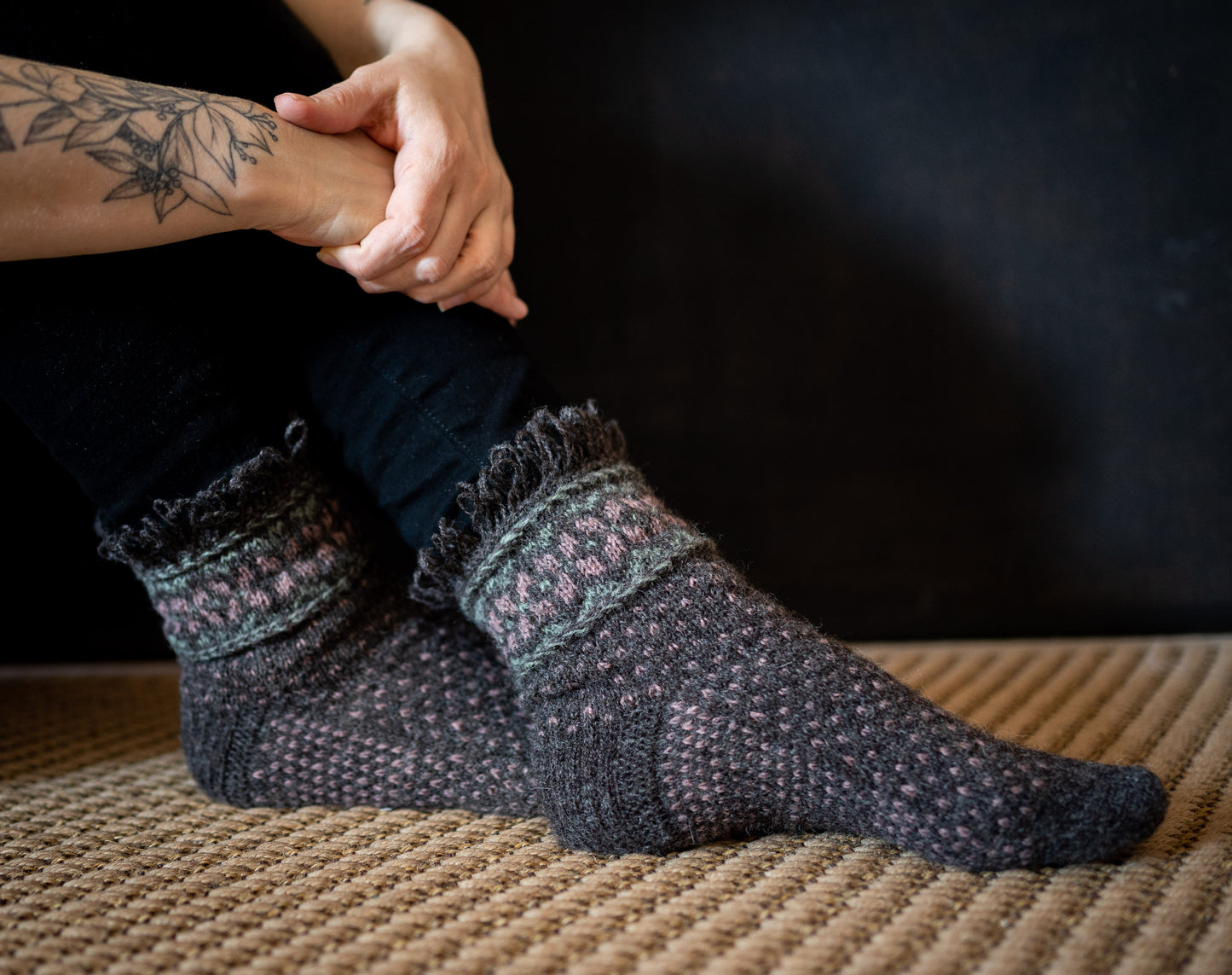 Socks knitting pattern | Shepherd's dream| PDF file